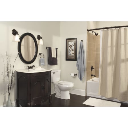 Moen-82008-Full Bathroom View in Mediterranean Bronze