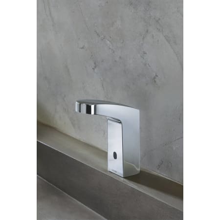 Installed Faucet View