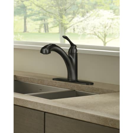 Close Up of Faucet