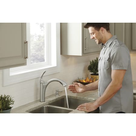 Faucet in Use with Talent