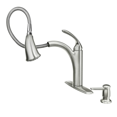 Faucet with Pullout Spray Extended