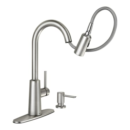 Faucet with Pullout Spray Extended