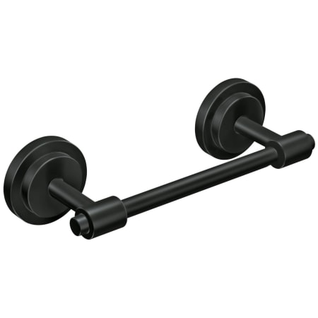 Moen Iso Wall Mounted Spring Bar Toilet Paper Holder Matte Black