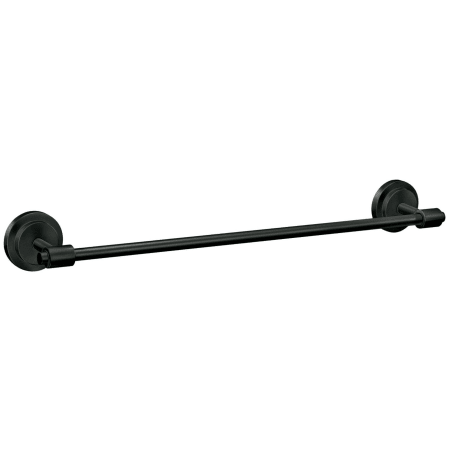 Moen Iso 24" Wall Mounted Towel Bar Matte Black