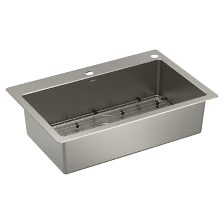 Moen 1800 Series 33" Undermount Single Basin Stainless Steel Kitchen Sink Stainless