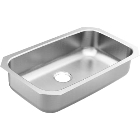 Moen 1800 Series 30-1/2" Undermount Single Basin Stainless Steel Kitchen Sink with SoundSHIELD™ Sound Absorbing Technology Stainless Steel