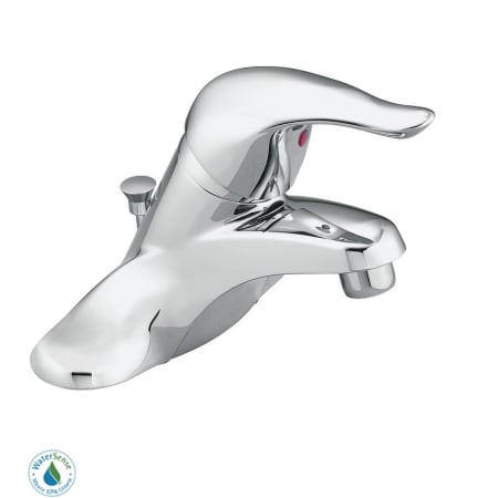 Moen Single Handle Centerset Bathroom Faucet with from the Chateau Collection (Valve Included) Chrome