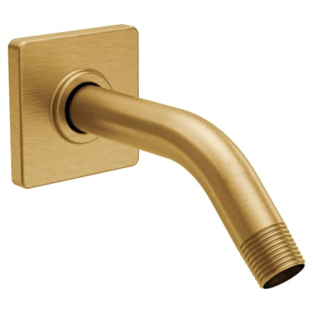 Moen 8" Wall Mounted Shower Arm with Flange Brushed Gold