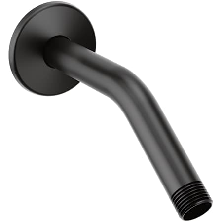 Moen Premium 8" Wall Mount Curved Shower Arm Matte Black