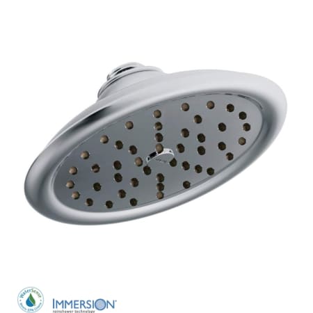Moen 7" Rainshower Shower Head with Eco Performance from the ExactTemp Collection Chrome