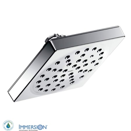 Moen 6 3/8" Single Function Shower Head with Eco Performance from the 90 Degree Collection Chrome