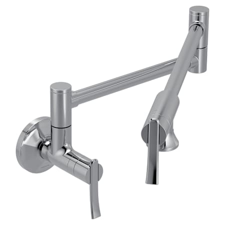 Moen Sinema 5.5 GPM Wall Mounted Single Hole Pot Filler Chrome