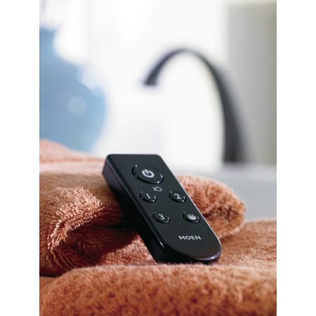 Remote on Towel