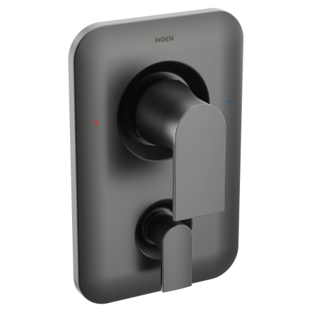Moen Genta LX Pressure Balanced Valve Trim Only with Double Lever Handles and Integrated 2 or 3 function Diverter - Less Rough In Matte Black