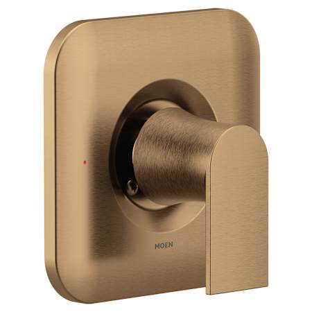 Moen Genta Pressure Balanced Valve Trim Only with Single Lever Handle - Less Rough In Bronzed Gold