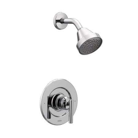 Moen Gibson Shower Only Trim Package with 1.75 GPM Single Function Shower Head Chrome