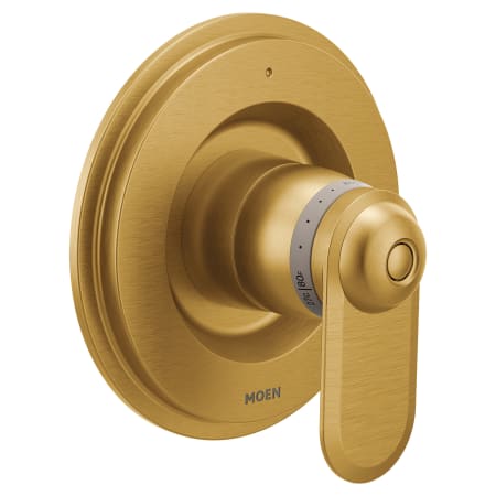 Moen Greenfield Thermostatic Valve Trim Only with Single Lever Handle - Less Rough In Brushed Gold