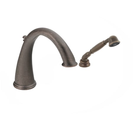 Tub Spout and Hand Shower in Oil Rubbed Bronze