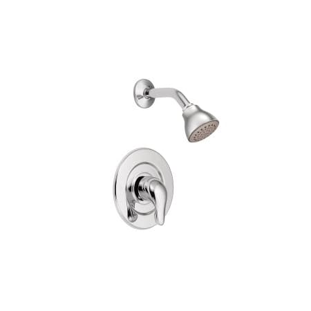 Moen Chateau Shower Trim Package with Single Function Shower Head Chrome