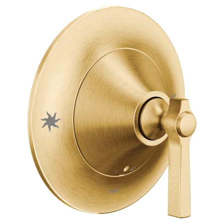 Moen Flara Single Function Pressure Balanced Valve Trim Only with Single Lever Handle - Less Rough In Brushed Gold
