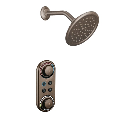 Shower Head and Digital Control in Oil Rubbed Bronze