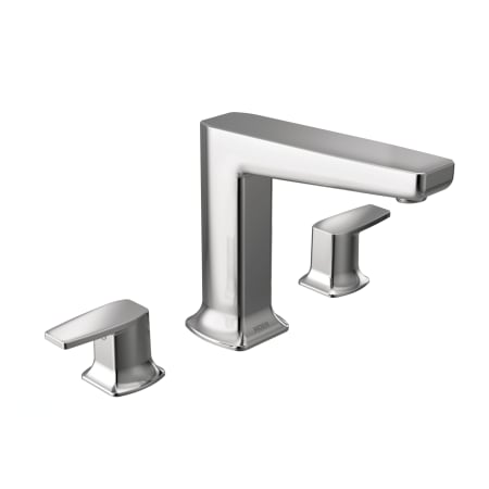 Moen Via Deck Mounted Roman Tub Filler Chrome