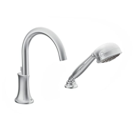 Tub Spout and Hand Shower in Chrome