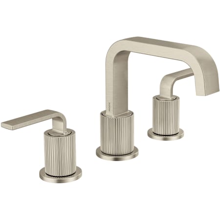 Moen Cambium 1.2 GPM Widespread Bathroom Faucet Brushed Nickel