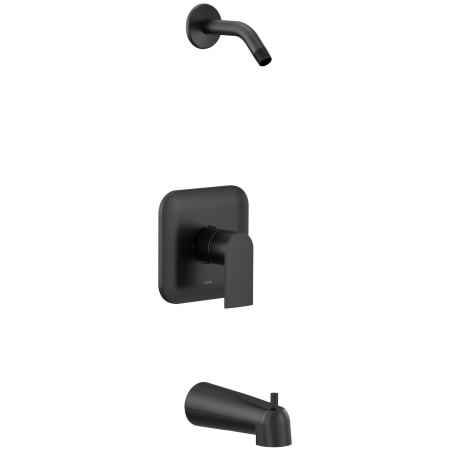 Moen Genta LX Tub and Shower Trim Package Matte Black
