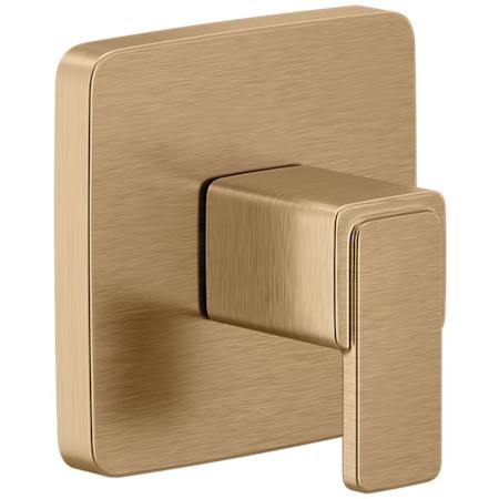 Moen Iver Single Lever 3 Function Diverter Valve Trim - Less Valve Bronzed Gold
