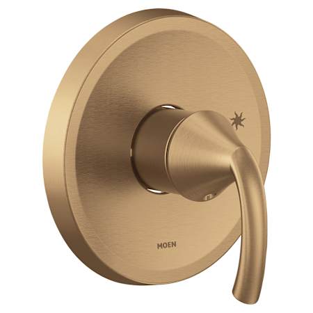 Moen Glyde Pressure Balanced Valve Trim Only with Single Lever Handle - Less Rough In Bronzed Gold