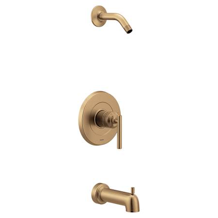 Moen Gibson Tub and Shower Trim Package Shower Head Bronzed Gold