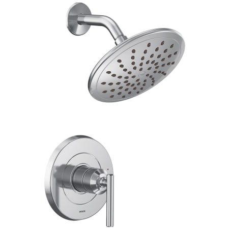 Moen Gibson Shower Only Trim Package with 1.75 GPM Single Function Shower Head Chrome