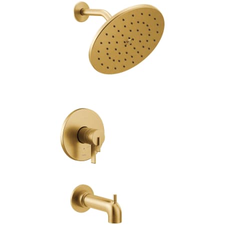 Moen Cia M-CORE 4-Series Tub and Shower Trim Package with 1.75 GPM Single Function Shower Head Brushed Gold