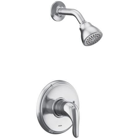 Moen Chateau Shower Only Trim Package with 1.75 GPM Single Function Shower Head Chrome