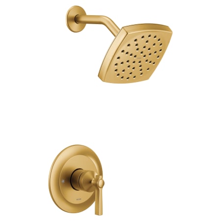 Moen Flara Single Function Pressure Balanced Valve Trim Only with Single Lever Handle Brushed Gold