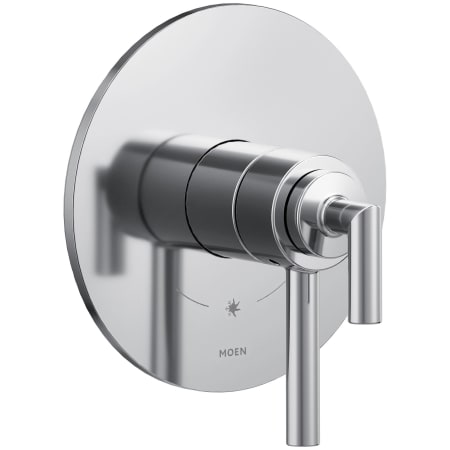 Moen Arris M-CORE 4-Series Pressure Balanced Valve Trim Only with Single Lever Handle and Volume Control - Less Rough In Chrome
