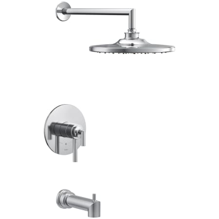Moen Arris M-CORE 4-Series Tub and Shower Trim Package with 1.75 GPM Single Function Shower Head Chrome