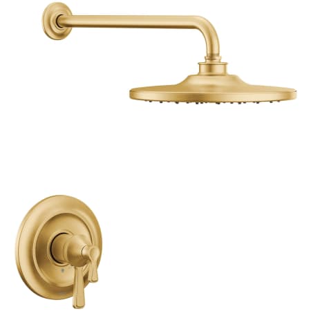 Moen Colinet M-CORE 4-Series Shower Only Trim Package with 1.75 GPM Single Function Shower Head Brushed Gold