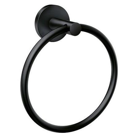 Moen Arlys 6-5/16" Wall Mounted Towel Ring Matte Black