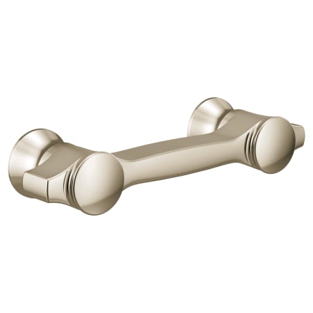 Moen Flara 4-3/8" Long Bar Cabinet Pull Polished Nickel