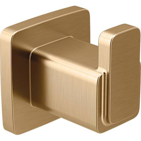Moen Iver Wall Mounted Single Robe Hook Bronzed Gold