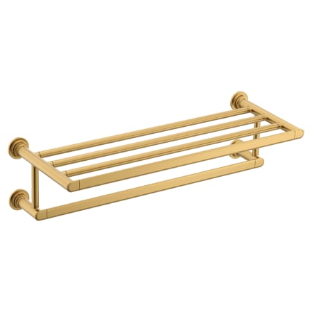 Moen Greenfield 24" Zinc Towel Rack Brushed Gold
