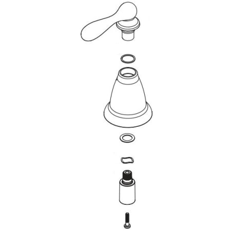 Moen Replacement Handle Kit Only Chrome