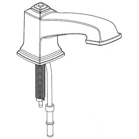 Moen Replacement Spout Kit Only Spot Resist Satin Nickel