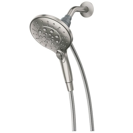 Moen Engage 1.75 GPM 6 Function Hand Shower - Includes Hose and Magnetic Dock Spot Resist Brushed Nickel