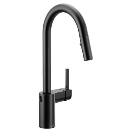 Moen Align 1.5 GPM Single Handle High Arc Pulldown Kitchen Faucet Matte Black