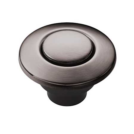 Moen Disposal Air Switch Button Only Black Stainless Steel