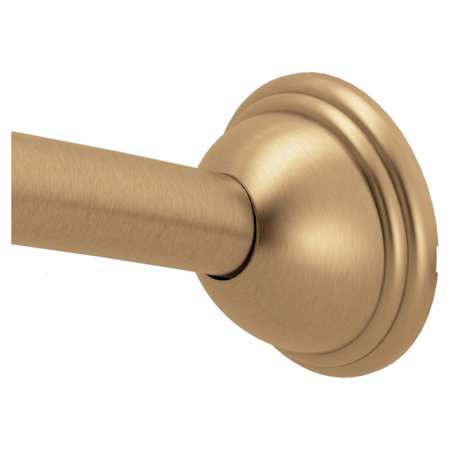 Moen 54" - 72" Adjustable-Length Curved Shower Rod (Wholesale Packaging) Bronzed Gold
