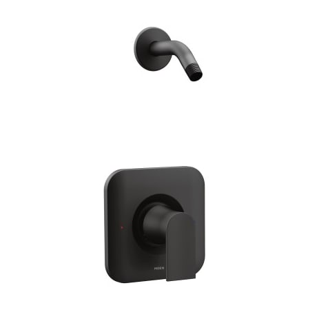 Moen Genta LX Pressure Balanced Shower Trim Only - Less Shower Head and Valve Matte Black